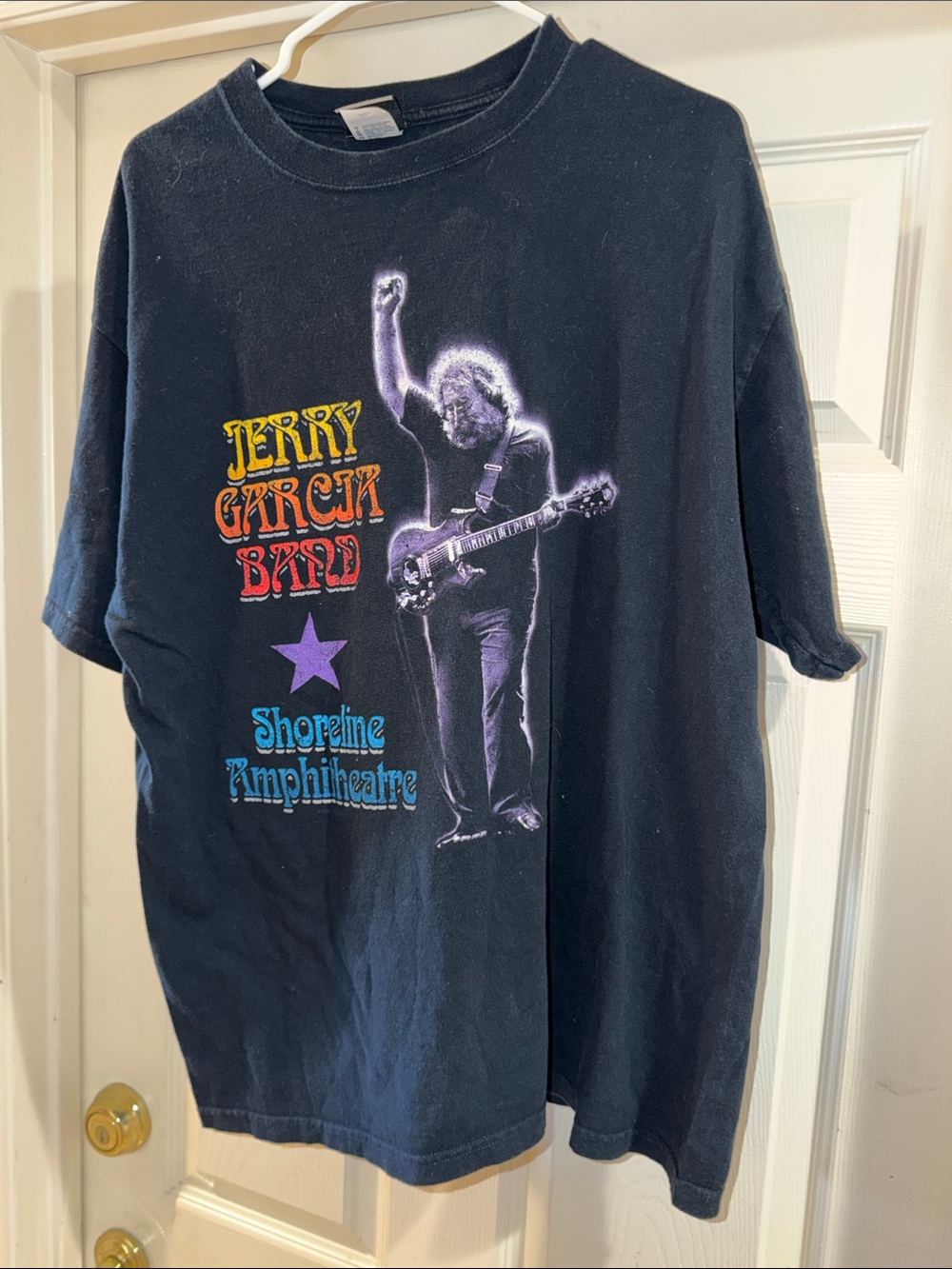 Vintage-Style T-Shirt Jerry Garcia Band shoreline amphitheatre never worn